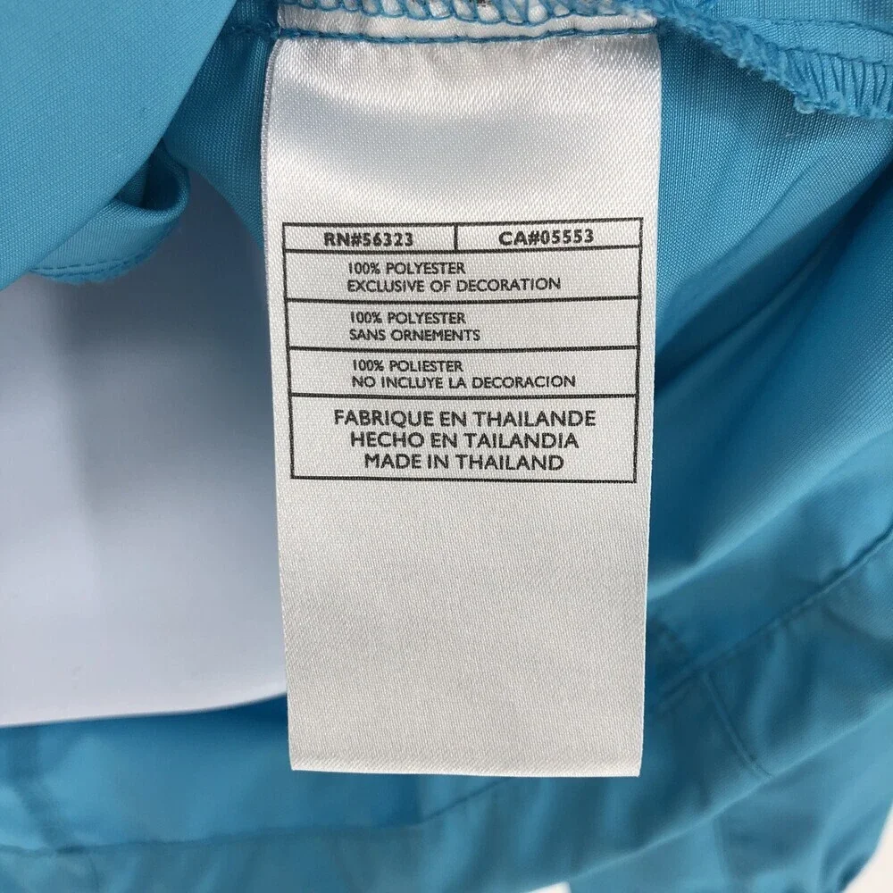 Nike Golf Teal Convertible Sleeve 1/4 Zip Light Jacket Women's Medium (8-10)